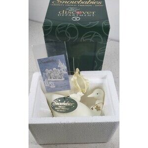 Dept. 56 Snowbabies Frosty Frolic Friends~ Swan Ornament ~ # 69054 yr. 2000